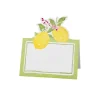 Caspari Bridal Shower|Place Cards|Limoncello Place Cards - 8 Per Package