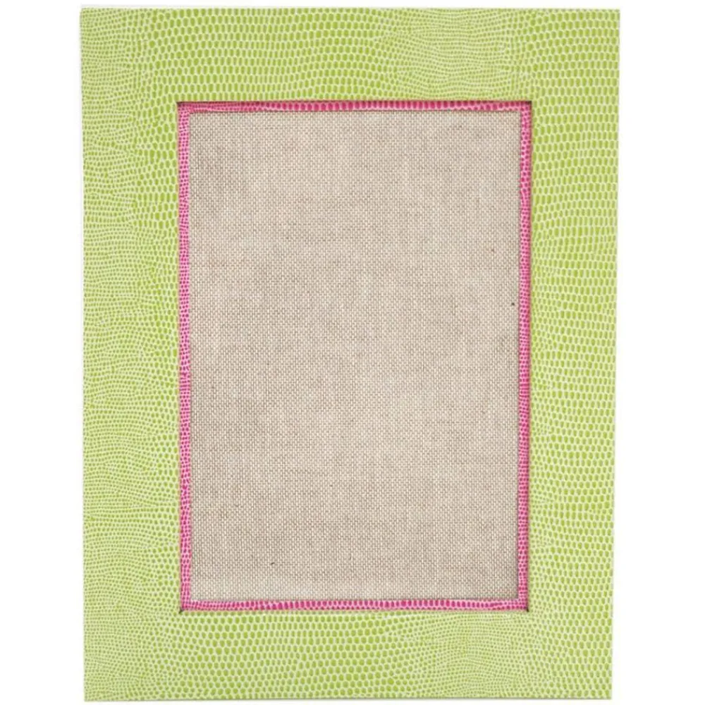Caspari Mother'S Day|Pictures, Frames & Clocks|Lizard 4" x 6" Picture Frame in Green - 1 Each