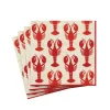 Caspari Paper Cocktail Napkins|Lobsters Paper Cocktail Napkins - 20 Per Package