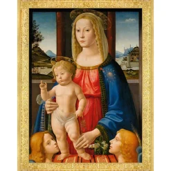 Caspari Christmas And Holiday Cards|Boxed Holiday Cards|Madonna And Child Large Boxed Christmas Cards - includes 15 Boxed Christmas Cards