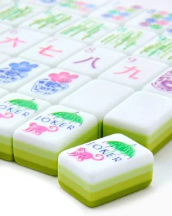 Oh My Mahjong Darjeeling|Citrus Songbird|Mahjong Tile Set - Limoncello