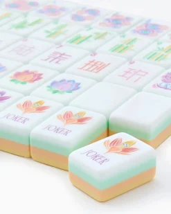 Oh My Mahjong Citrus Songbird|Capri|Mahjong Tile Set - Sorbet