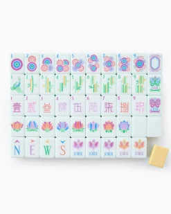 Oh My Mahjong Citrus Songbird|Capri|Mahjong Tile Set - Sorbet