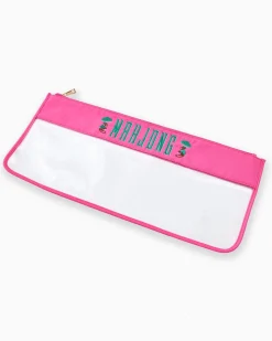 Oh My Mahjong Goldie|Darjeeling|Mahjong Tile Storage Bag - Pink Monkey