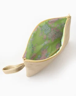 Oh My Mahjong Goldie|Citrus Songbird|Mahjong Tile Storage Bag - Champagne Bloom