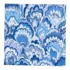Caspari Paper Cocktail Napkins|Darjeeling|Marbled Ceramica Indigo Cocktail Napkins - 20 Per Package