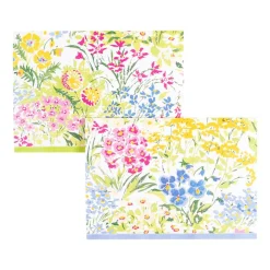 Caspari Bridal Shower|Note Cards|Meadow Flowers Assorted Boxed Note Cards - 8 Note Cards & 8 Envelopes