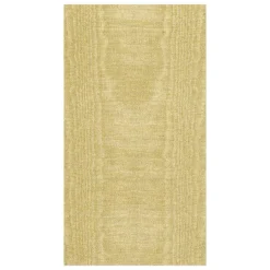 Caspari Christmas Napkins|Paper Guest Towels|Moiré Paper Linen Guest Towel Napkins in Gold - 12 Per Package