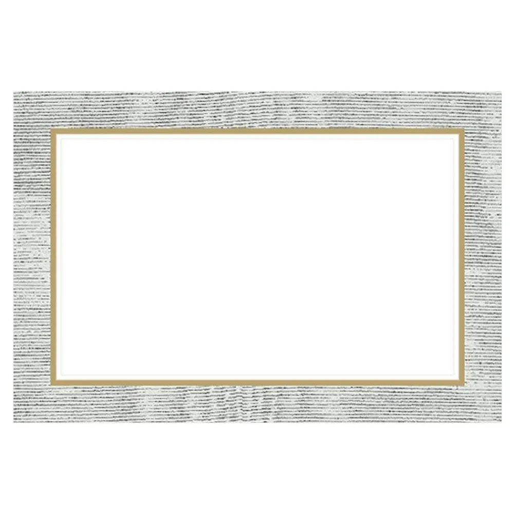 Caspari Engagement Party|Hanukkah|Moire Silver Place Cards Package 10 In