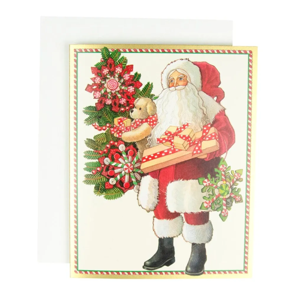 Caspari Christmas And Holiday Cards|Boxed Holiday Cards|My Christmas Tree Petite Boxed Christmas Cards - includes 15 cards & envelopes