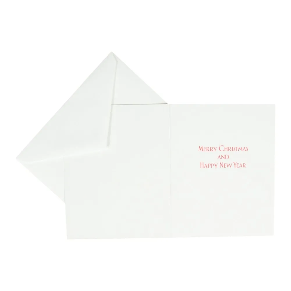 Caspari Christmas And Holiday Cards|Boxed Holiday Cards|My Christmas Tree Petite Boxed Christmas Cards - includes 15 cards & envelopes