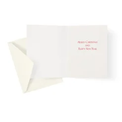 Caspari Christmas And Holiday Cards|Boxed Holiday Cards|My Christmas Tree Petite Boxed Christmas Cards - includes 15 cards & envelopes