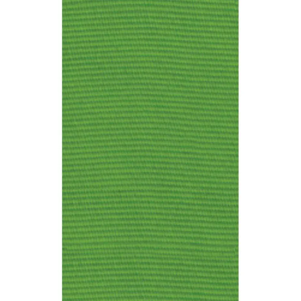 Caspari Christmas Ribbons & Bows|Ribbons & Bows|Narrow Lime Green Grosgrain Satin Wired Ribbon - 8 Yard Spool