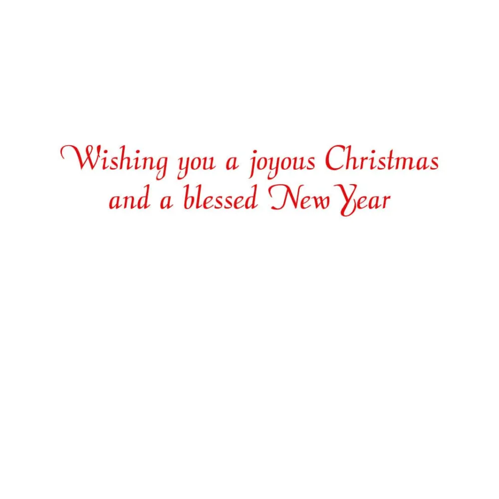 Caspari Christmas And Holiday Cards|Boxed Holiday Cards|Nativity Scene Petite Boxed Christmas Cards - includes 15 cards & envelopes