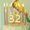 Caspari Birthday|New Year'S|Number Birthday Candle - 1 Per Package