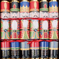 Caspari Christmas Crackers|Celebration Crackers|Nutcrackers Christmas Cracker 12 Inch - 6 per box