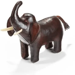 Omersa New Year'S|Omersa Leather Animals|Leather Elephant- Miniature