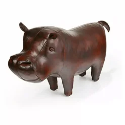 Omersa New Year'S|Omersa Leather Animals|Leather Hippopotomus - Standard