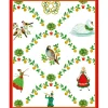 Caspari Christmas And Holiday Cards|Boxed Holiday Cards|On The Twelfth Day Petite Boxed Christmas Cards - includes 15 cards & envelopes