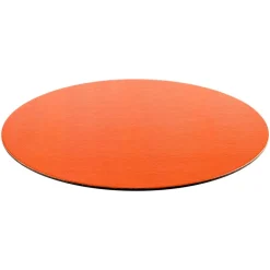 Caspari Placemats|Paper Placemats|Orange Lizard Felt-Backed Placemats - 1 Each