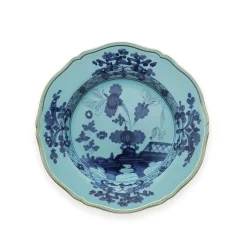 Ginori 1735 Memorial Day|Fine Porcelain|Oriente Italiano Dessert Plate in Iris - 1 Each