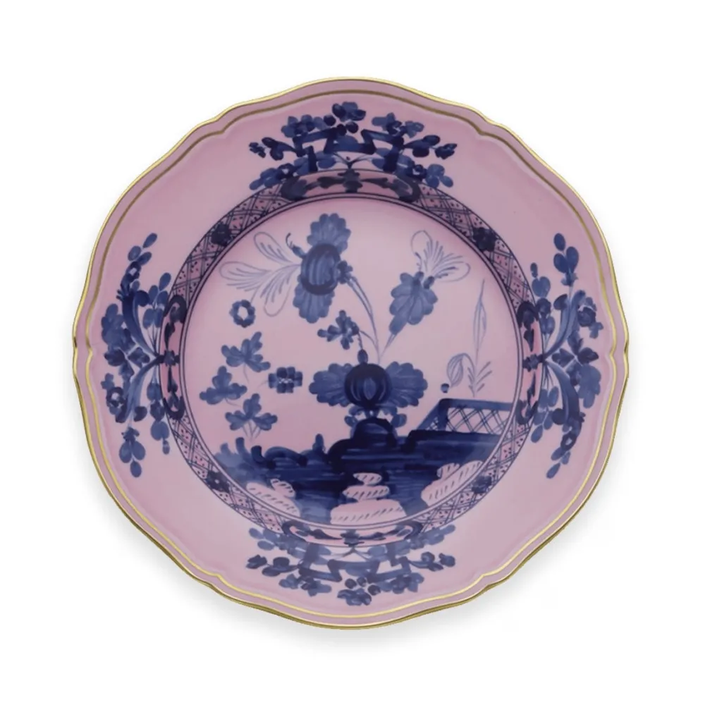 Ginori 1735 Fine Porcelain|Paper Dinner Plates|Oriente Italiano Dinner Plate in Azalea - 1 Each