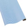 Caspari Memorial Day|Wrapping Paper|Oxford Stripe Gift Wrapping Paper in Blue & White - 30" x 8' Roll