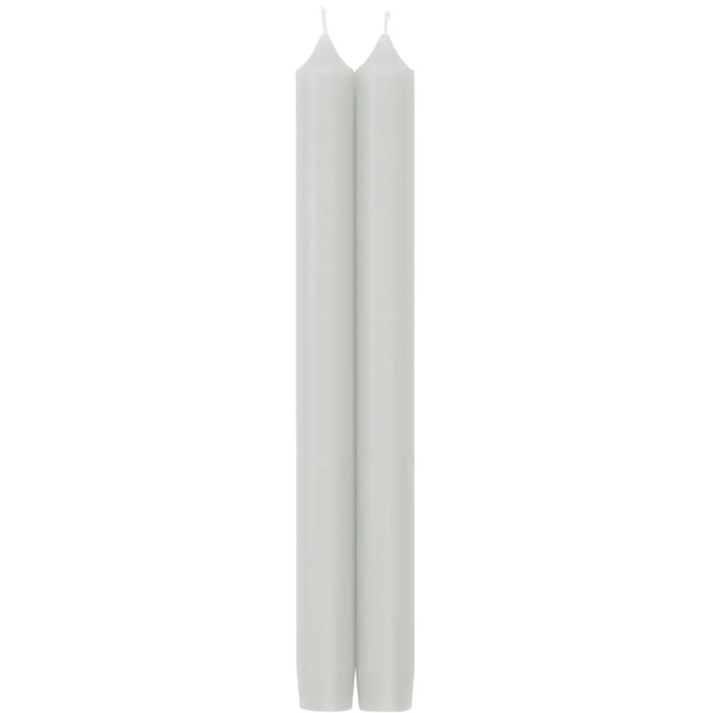 Caspari Engagement Party|Pale Grey Candles - 2 Candles Per Package