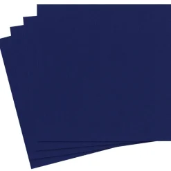 Caspari Graduation Celebration|Paper Dinner Napkins|Paper Linen Solid Dinner Napkins in Navy Blue - 12 Per Package