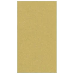 Caspari Christmas Napkins|Graduation Celebration|Paper Linen Solid Guest Towel Napkins in Gold - 12 Per Package