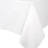 Caspari Graduation Celebration|Engagement Party|Paper Linen Solid Table Cover in White - 1 Each