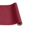 Caspari Graduation Celebration|Bridal Shower|Paper Linen Solid Table Runner in Cranberry - 1 Each