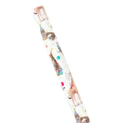 Caspari Birthday|Wrapping Paper|Party Animals Gift Wrapping Paper - 30" x 8' Roll