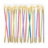 Caspari Birthday|Paper Luncheon Napkins|Party Candles Paper Luncheon Napkins - 20 Per Package
