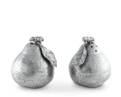 Vagabond House Engagement Party|Salt & Pepper Shakers|Pear with Leaf Salt & Pepper Set