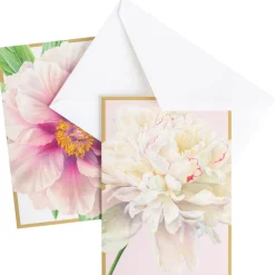 Caspari Mother'S Day|Note Cards|Peony Boxed Note Cards - 8 Note Cards & 8 Envelopes