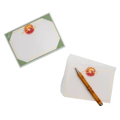 Caspari Correspondence Cards|Pepperberry Foil Correspondence Cards - includes 20 Cards