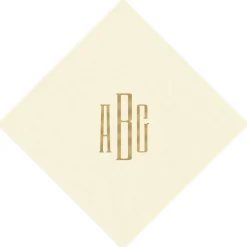 Personalization by Caspari Mother'S Day|Personalized Monogram Paper Linen Cocktail Napkins