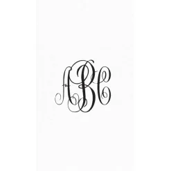 Personalization by Caspari Mother'S Day|Personalized Monogram Paper Linen Guest Towel Napkins