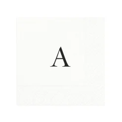 Personalization by Caspari Mother'S Day|Personalized Single Initial Cocktail Napkins