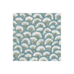 Caspari Boxed Cocktail Napkins|Pontchartrain Scallop Blue Boxed Cocktail Napkins - 40 Per Box