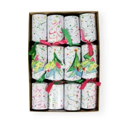 Caspari Christmas Crackers|Celebration Crackers|Pop Christmas Christmas Crackers - 8 Per Box