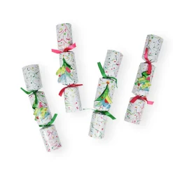 Caspari Christmas Crackers|Celebration Crackers|Pop Christmas Christmas Crackers - 8 Per Box