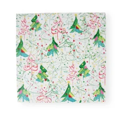 Caspari Christmas Napkins|Paper Luncheon Napkins|Pop Christmas Luncheon Napkins - 20 Per Package