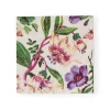 Caspari Bridal Shower|Paper Luncheon Napkins|Porcelain Blooms Ivory Luncheon Napkins - 20 Per Package