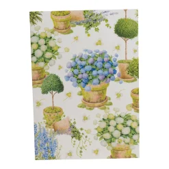 Caspari Note Cards|Potted Hydrangeas Boxed Note Cards - 8 Note Cards & 8 Envelopes