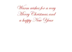 Caspari Christmas And Holiday Cards|Boxed Holiday Cards|Reindeer Foil Embossed Large Boxed Christmas Cards - includes 10 Cards & Envelopes