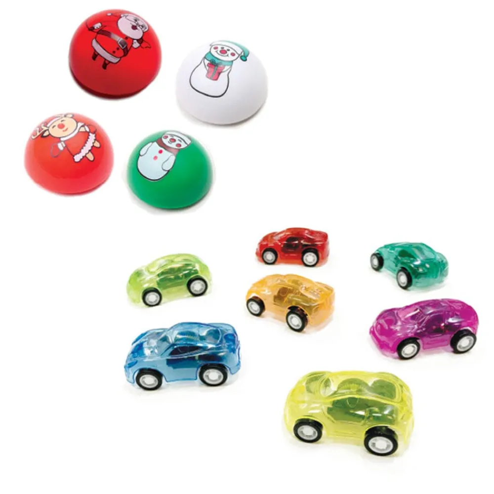 Caspari Christmas Crackers|Celebration Crackers|Santa Hat Cone-Shaped Celebration Christmas Crackers - 8 Per Box