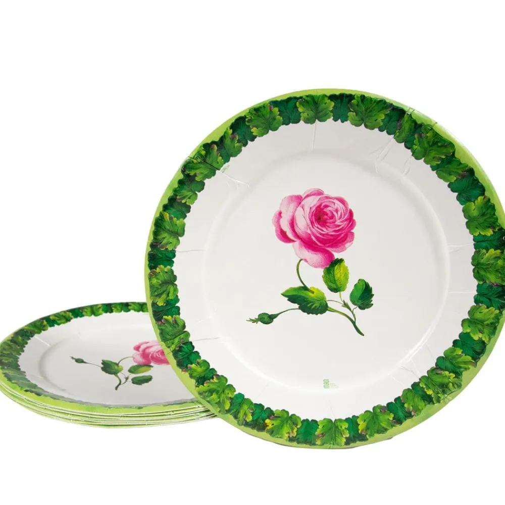 Caspari Paper Dinner Plates|Sceaux Chic Dinner Plates - 8 Per Package