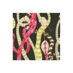 Caspari Boxed Cocktail Napkins|Serpentine Black Boxed Cocktail Napkins - 40 Per Box